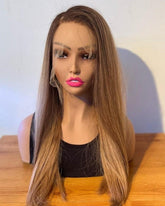 Peruca Lace Humana Loiro 60cm 13x4 HD - Barbara